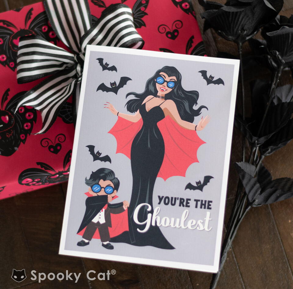 Vampire Mom Gothic Mother's Day Card