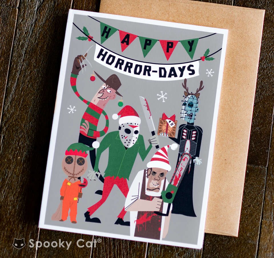 Horror Christmas Card