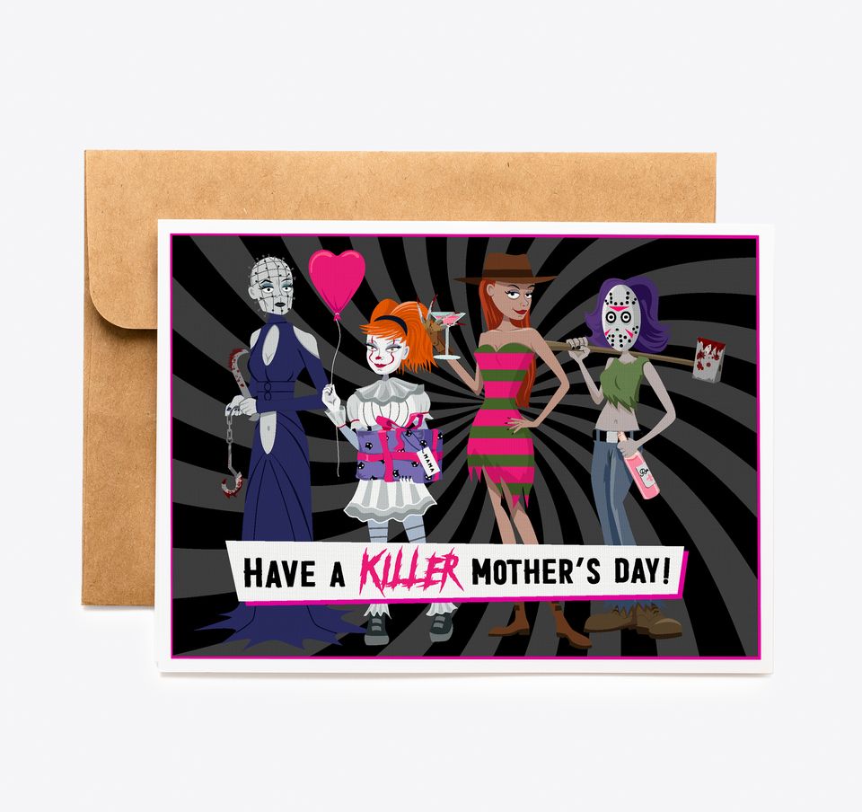 Killer Mother's Day Greeting Card