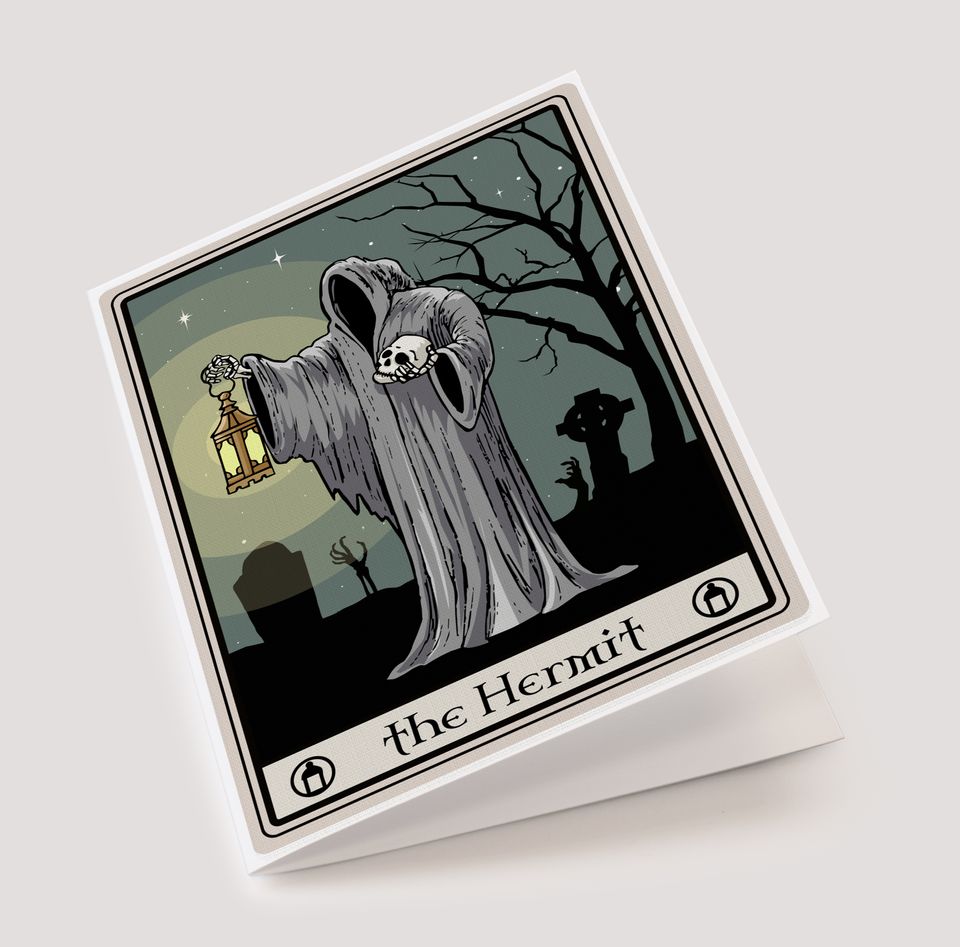 The Hermit Tarot Card