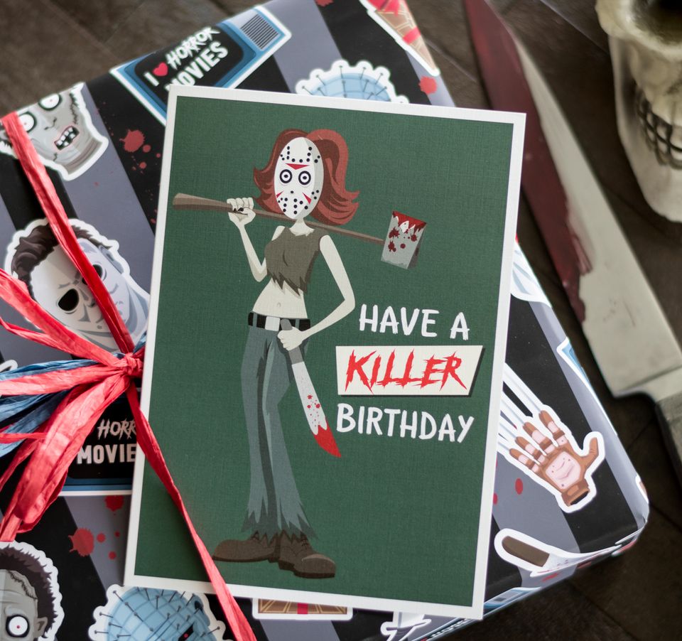 Jason Friday the 13th Cosplay Horror Fan Art Card