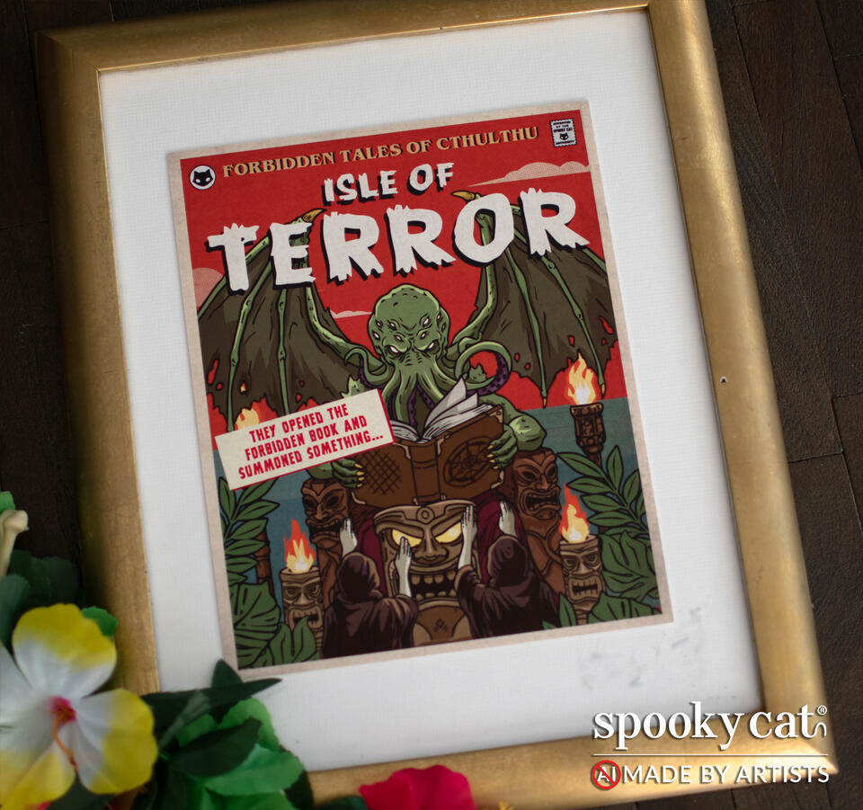 Tiki & Mid Mod Art Prints – Wholesale: Spooky Cat Press