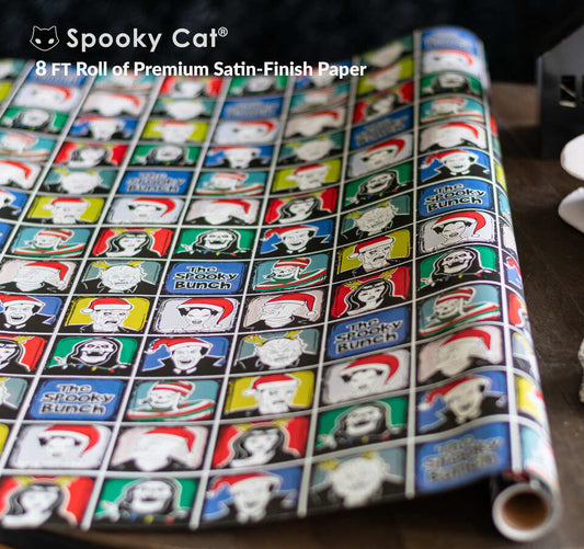 Classic Monster Christmas Wrapping Paper