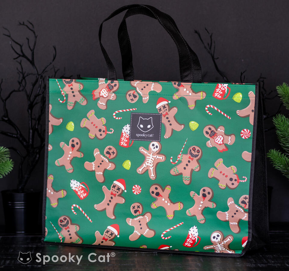 Gingerdead Reusuable Creepmas Gift Bag Tote