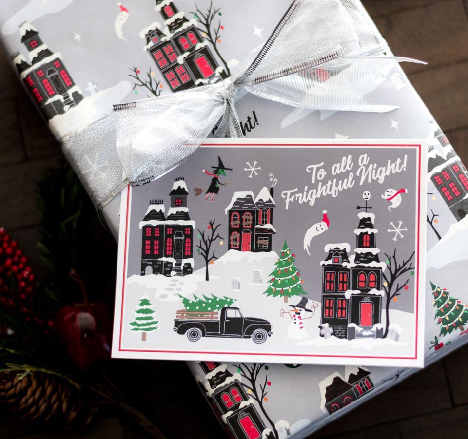 Halloweentown Christmas Card