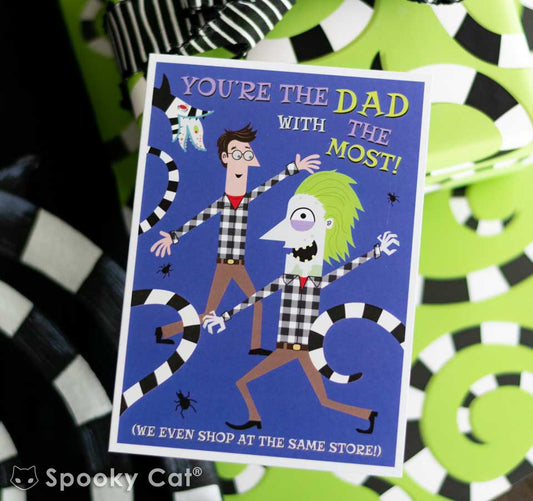 Ghost with the Most Father's Day Card