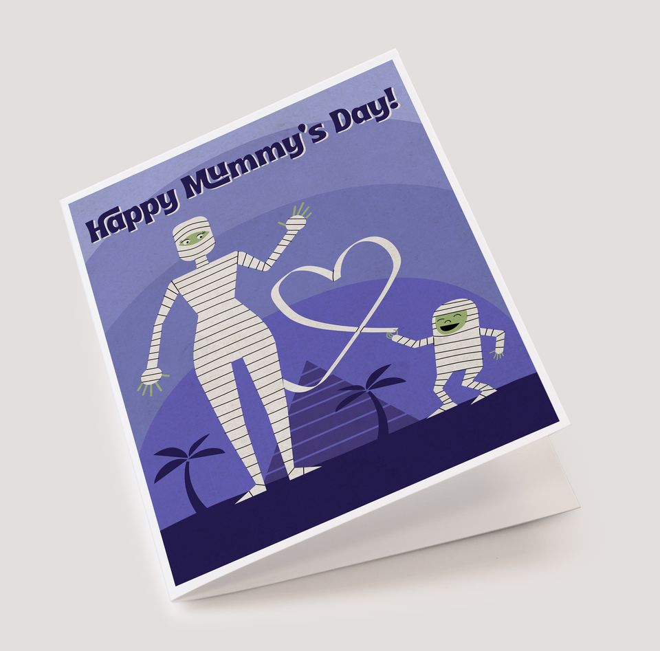 Mummy's Day Pun Mother's day Card